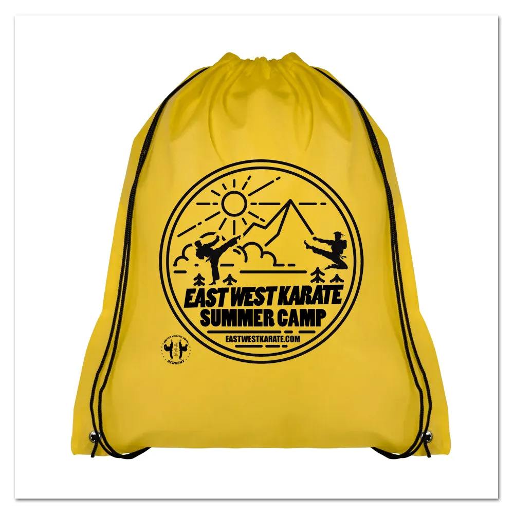 Summer Camp Drawstring Nylon Bags