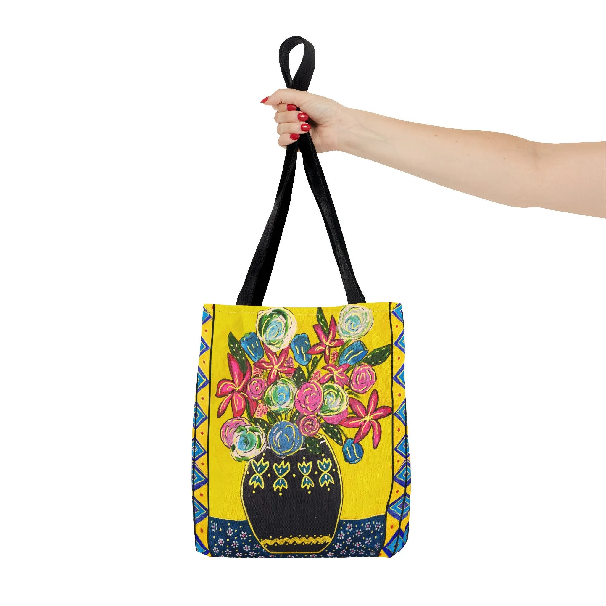 Tote Bag Festive Flowers