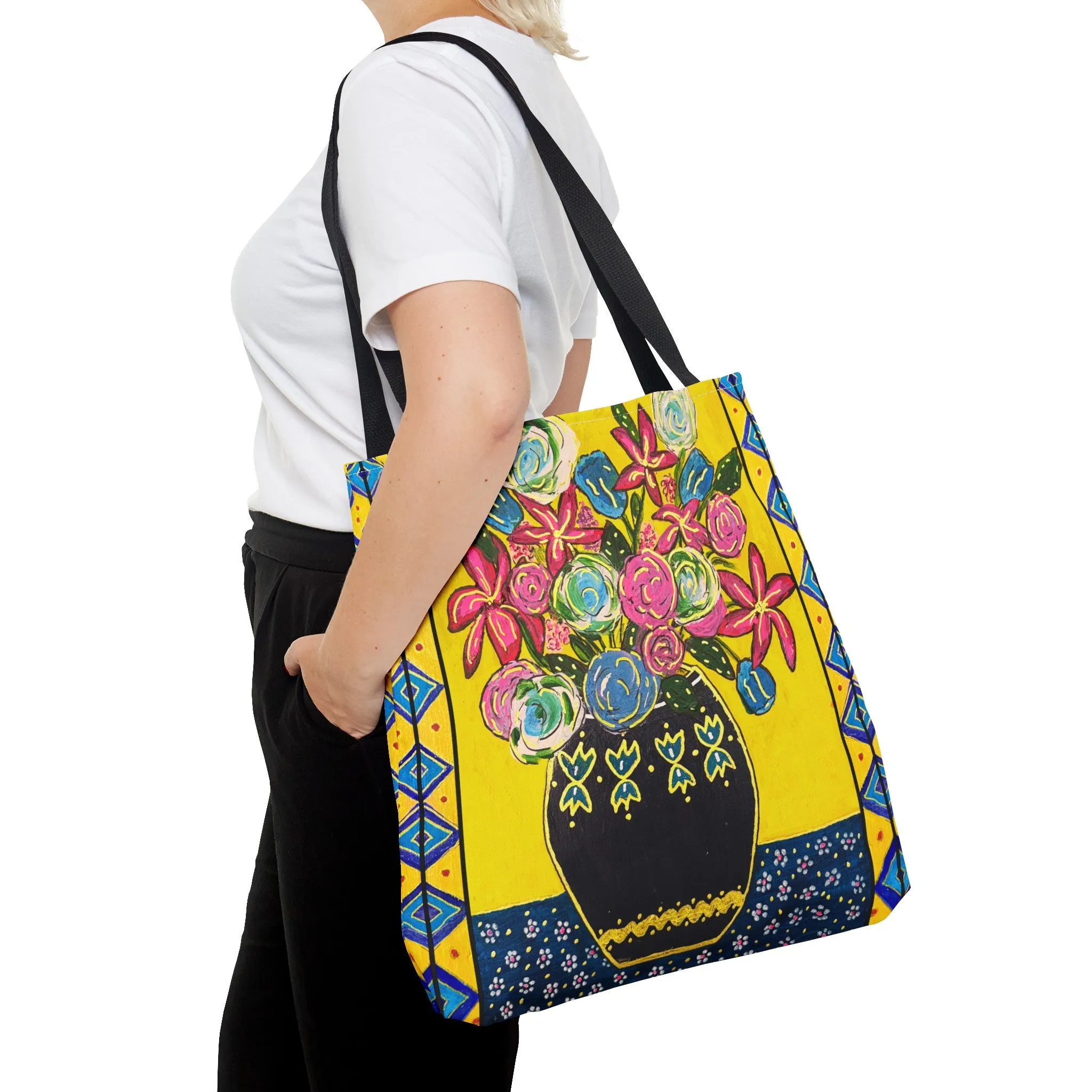 Tote Bag Festive Flowers