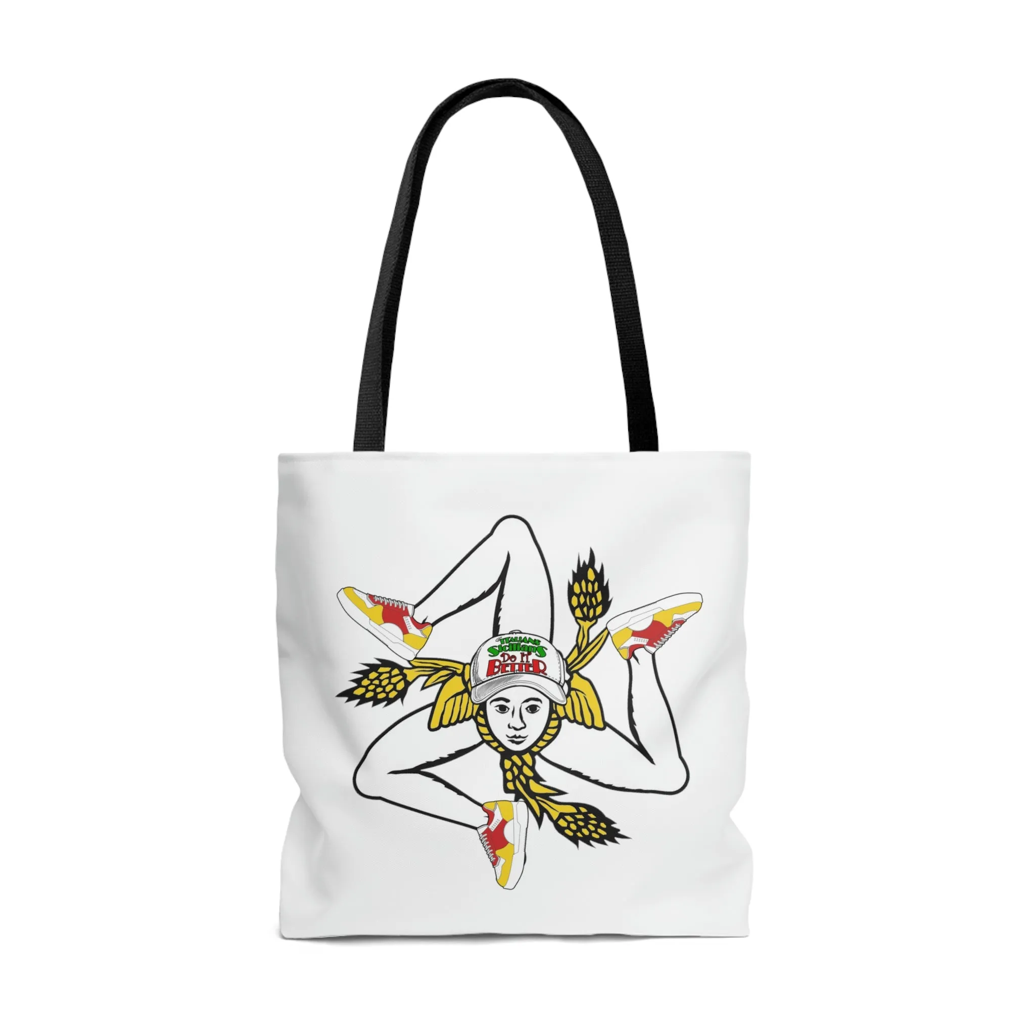 Trinacria Logo - Tote Bag (AOP)