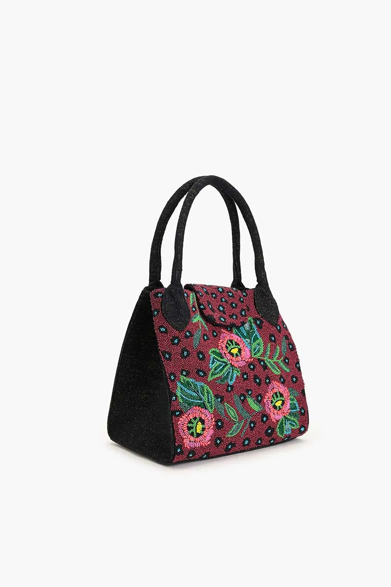 Twilight Vine Beaded Tote