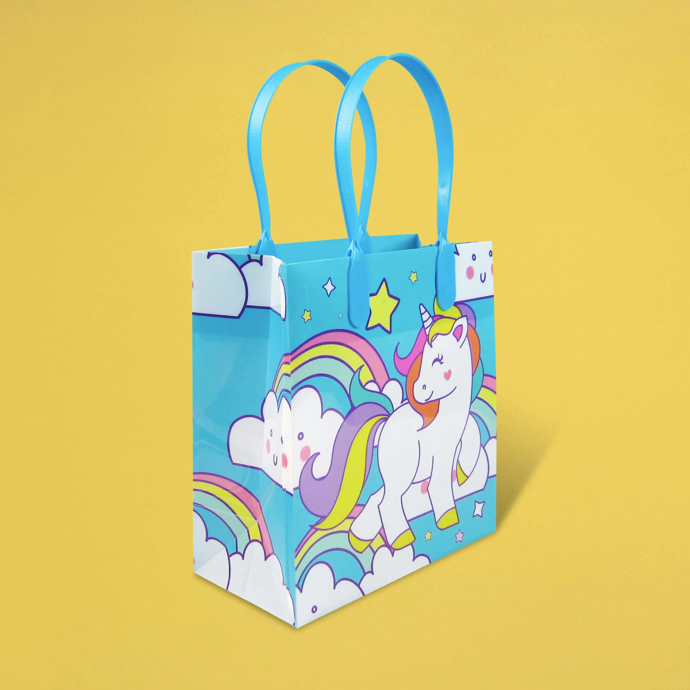 Unicorn Party Favor Bags Treat Bags - Set of 6 or 12