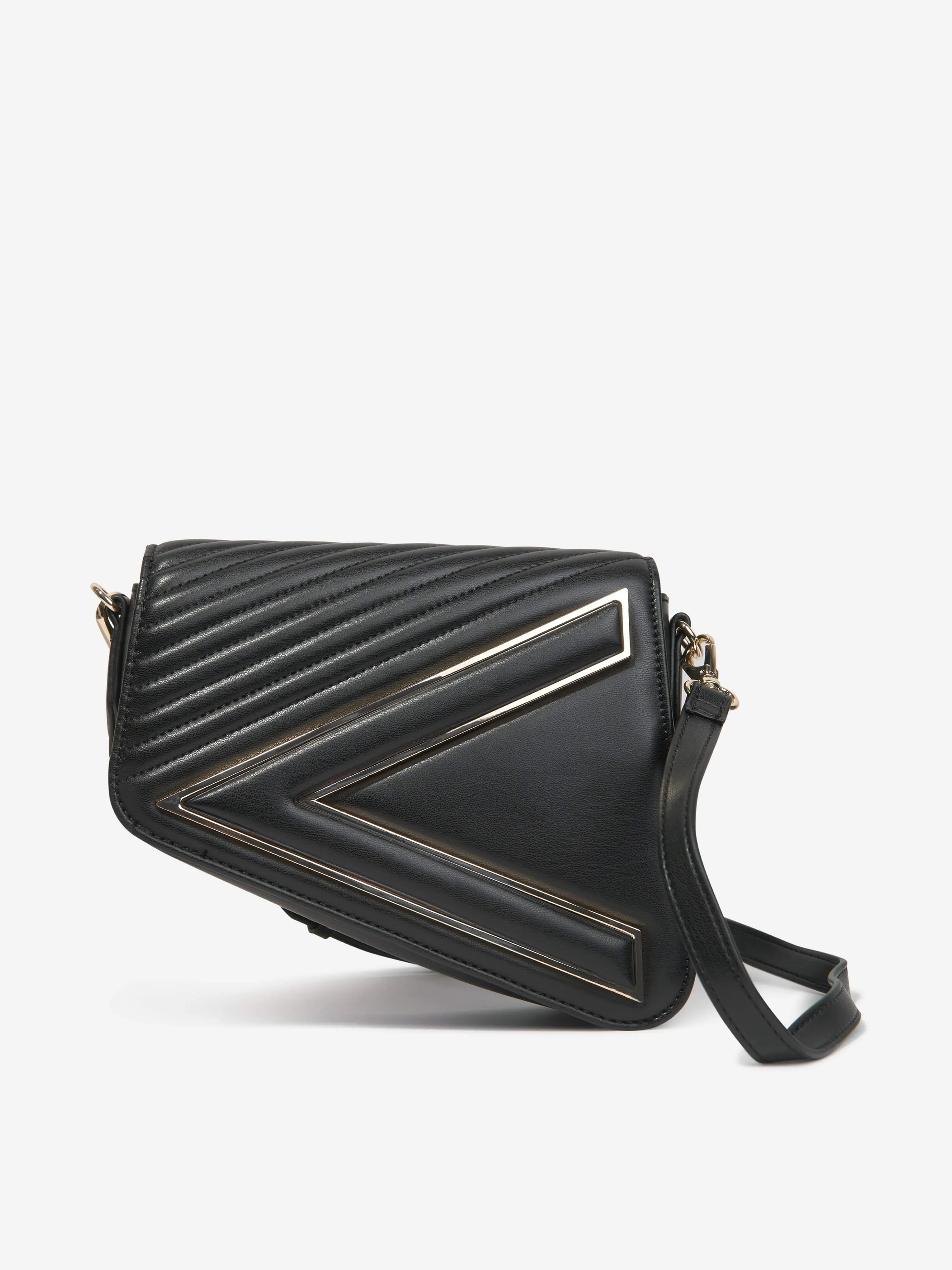 Valentino Girls Belville Crossbody Bag in Black ((43.9cm)