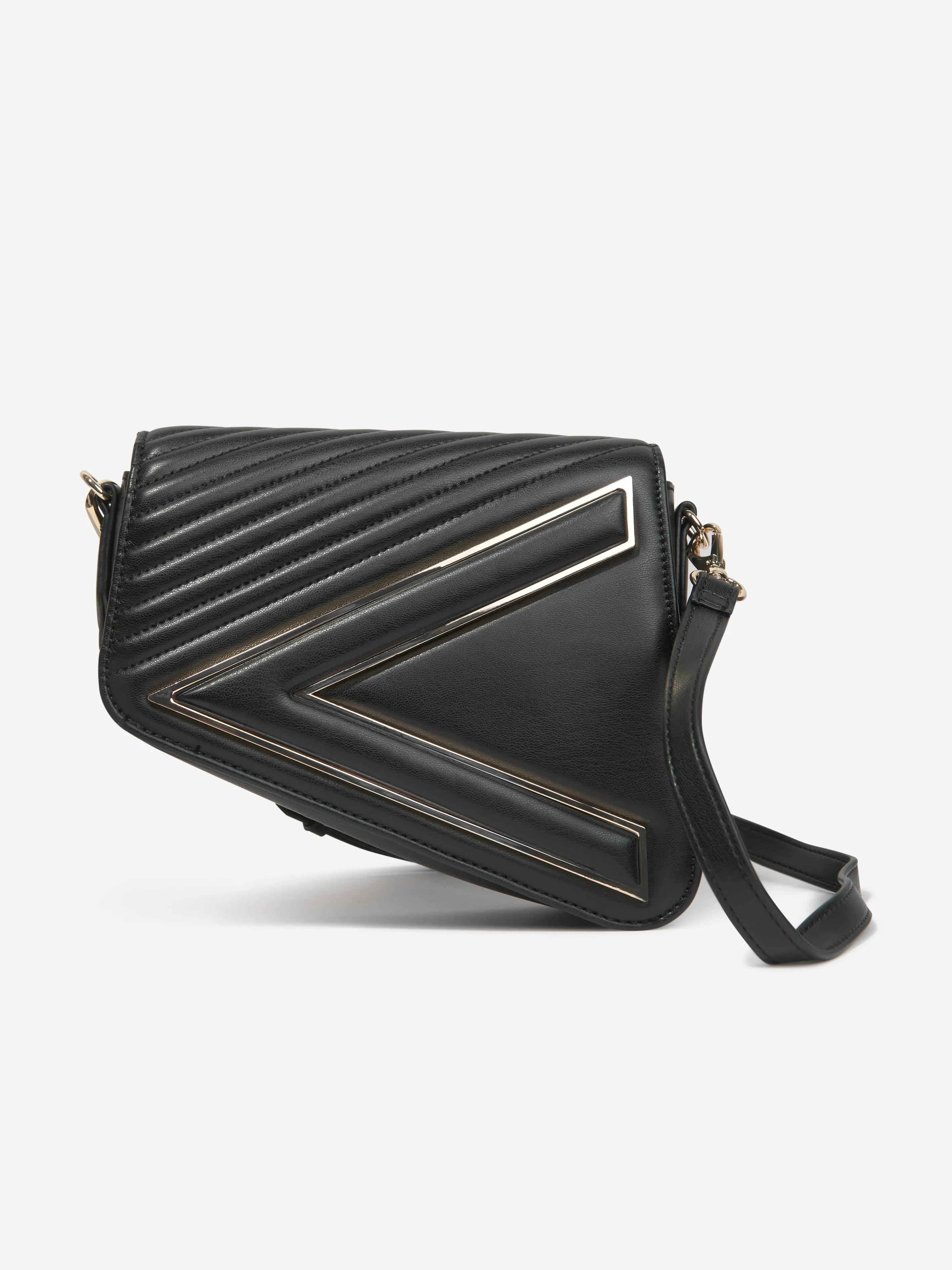 Valentino Girls Belville Crossbody Bag in Black ((43.9cm)