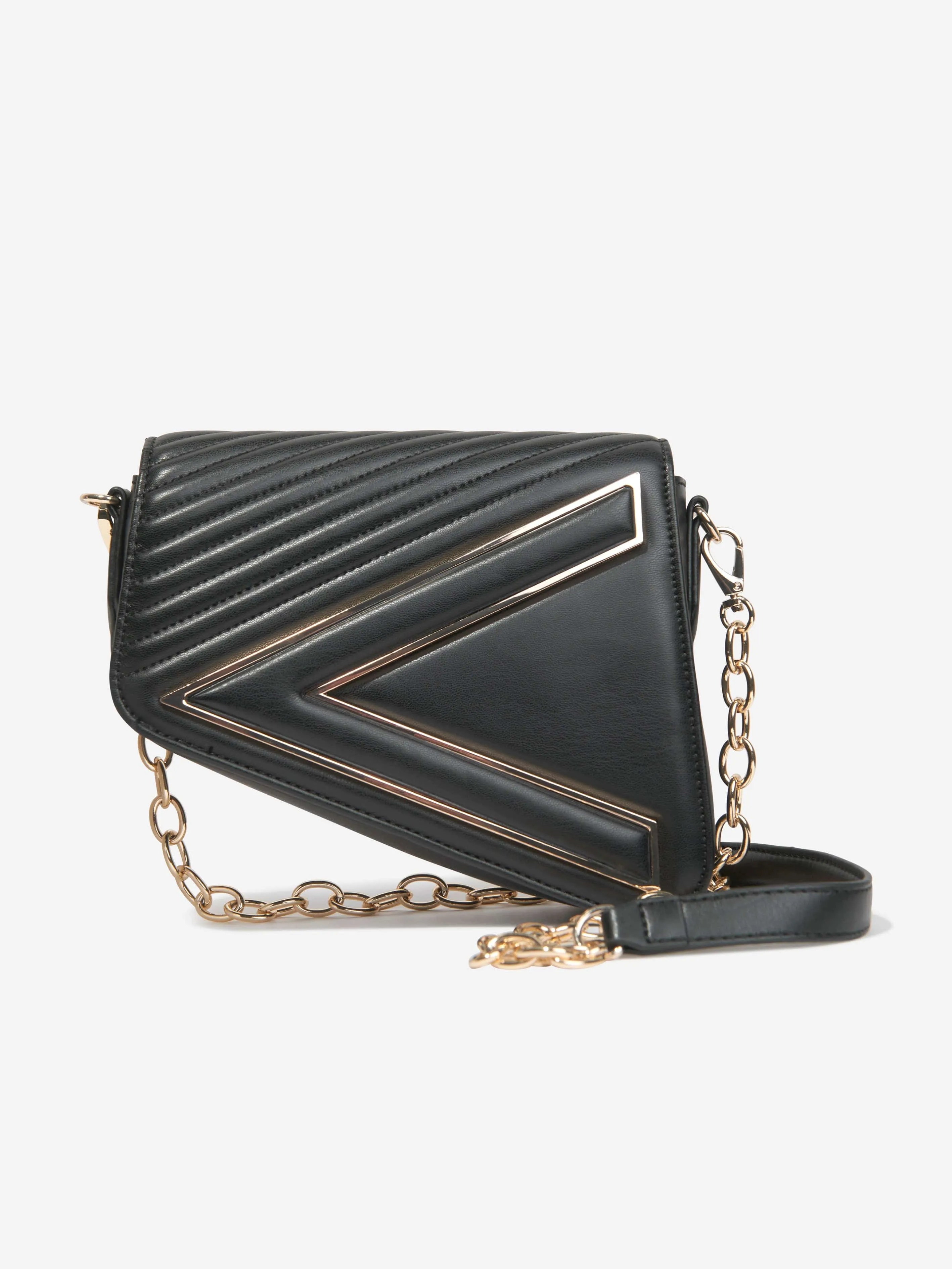 Valentino Girls Belville Crossbody Bag in Black ((43.9cm)