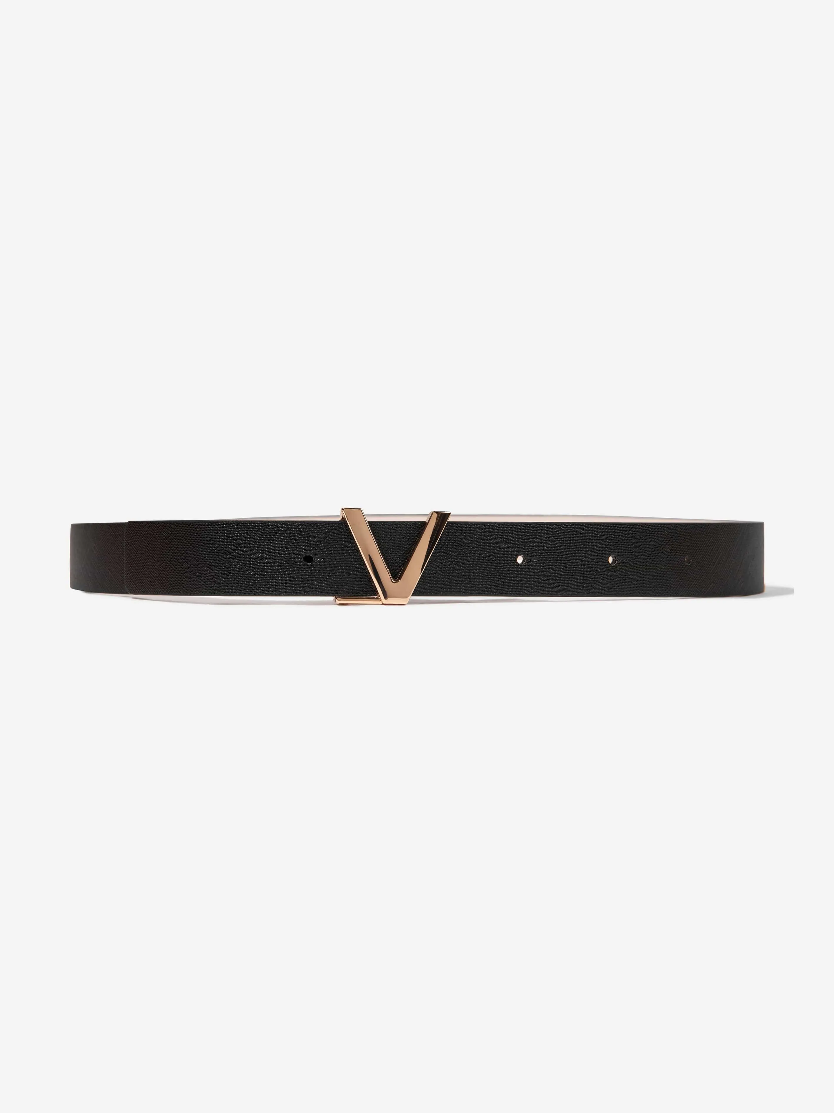 Valentino Girls Cannella Belt And Buckles in Black