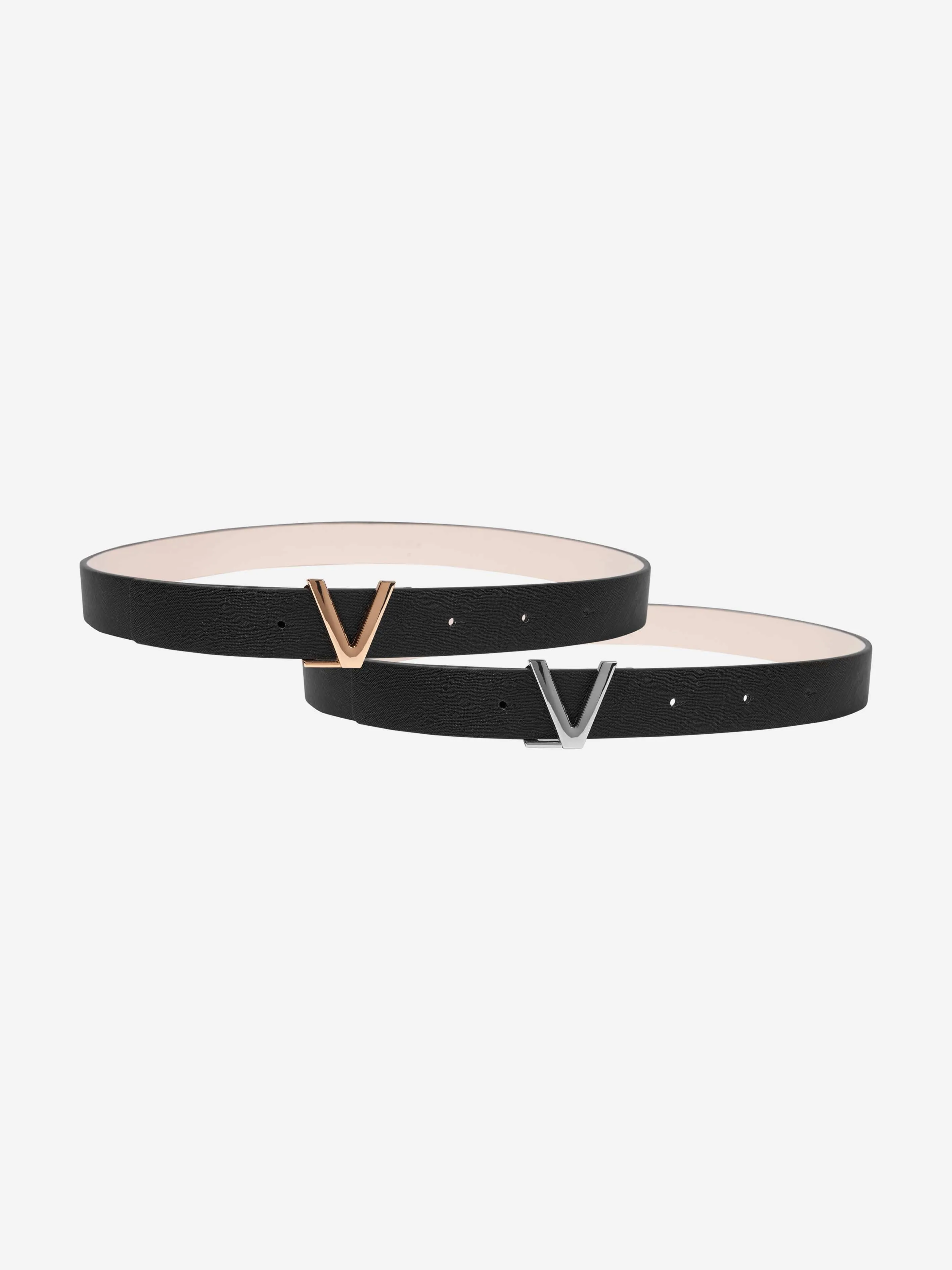 Valentino Girls Cannella Belt And Buckles in Black