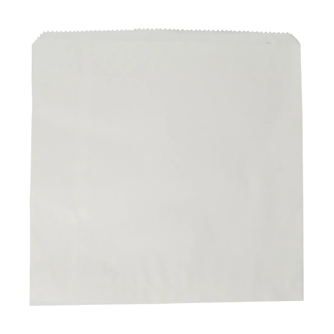 Vegware Paper White Kraft Flat Bag 7"x7" (Case of 1000)