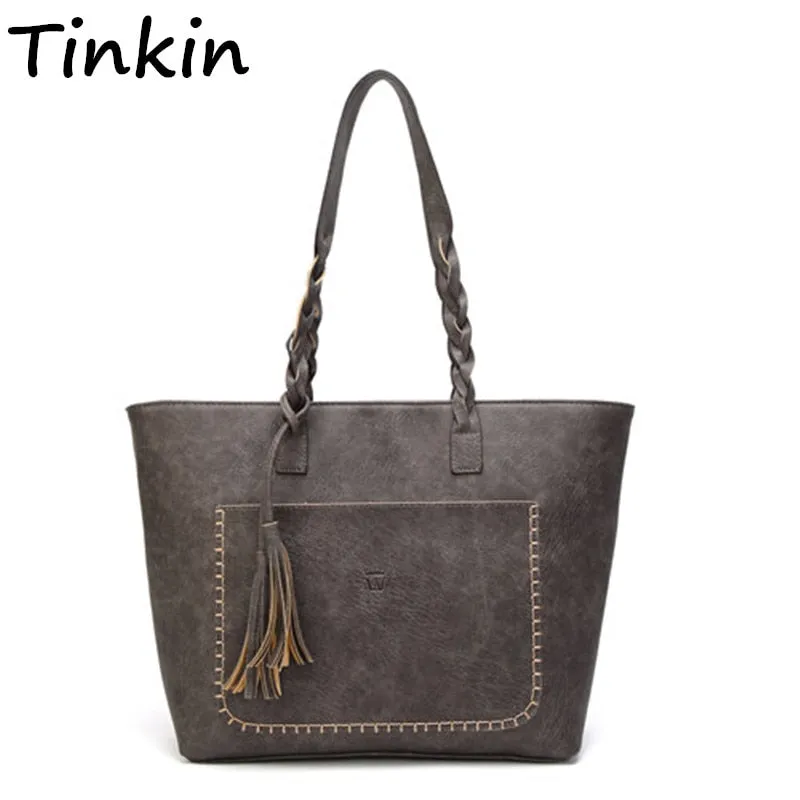 Women Elegant Vintage Retro Daily Causal Shoulder Bag Handbag