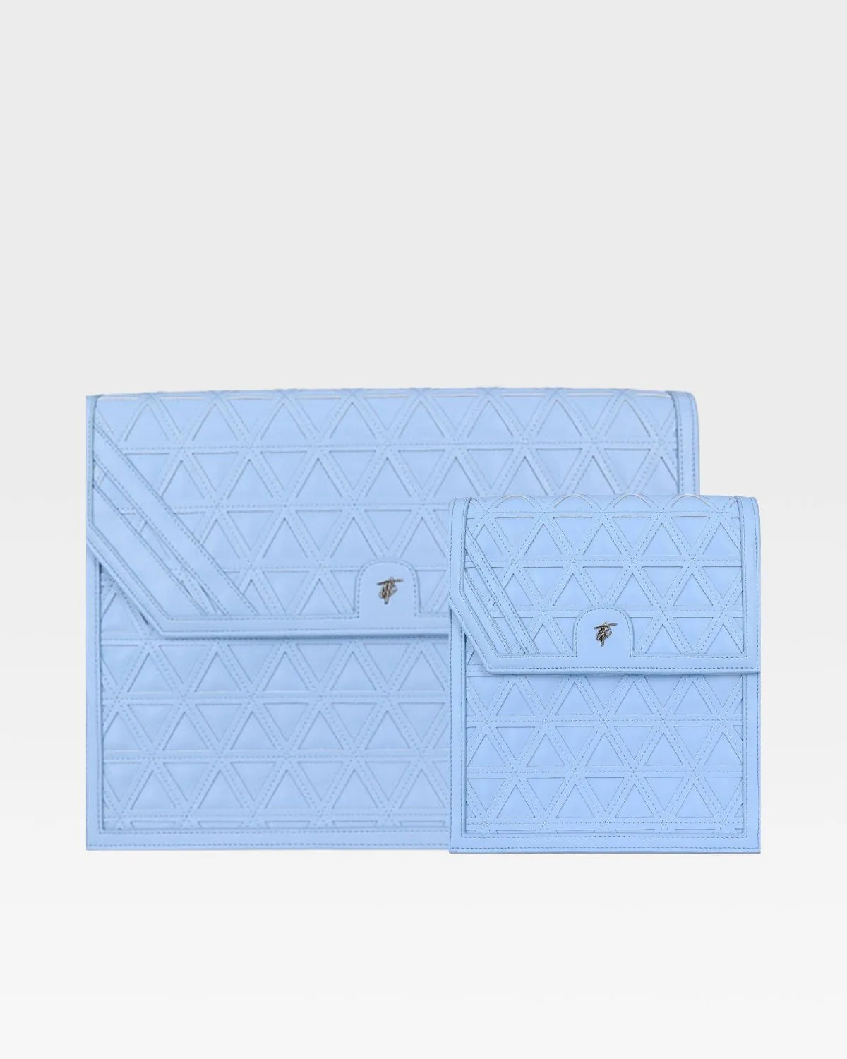 Woven Harmony Set in Baby Blue