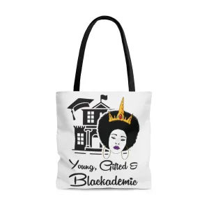 Young, Gifted, and Blackademic - Tote Bag